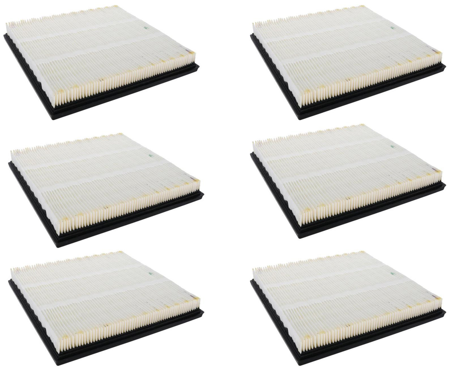 6 Pack Engine Air Filter For Ford E-350 Super Duty 7.3L V8 2021 2022 2023 2024
