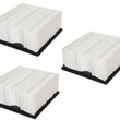 3 Pack Engine Air Filter For RAM 2500 3500 6.4L 2021-2023 / 4500 6.4L 2021