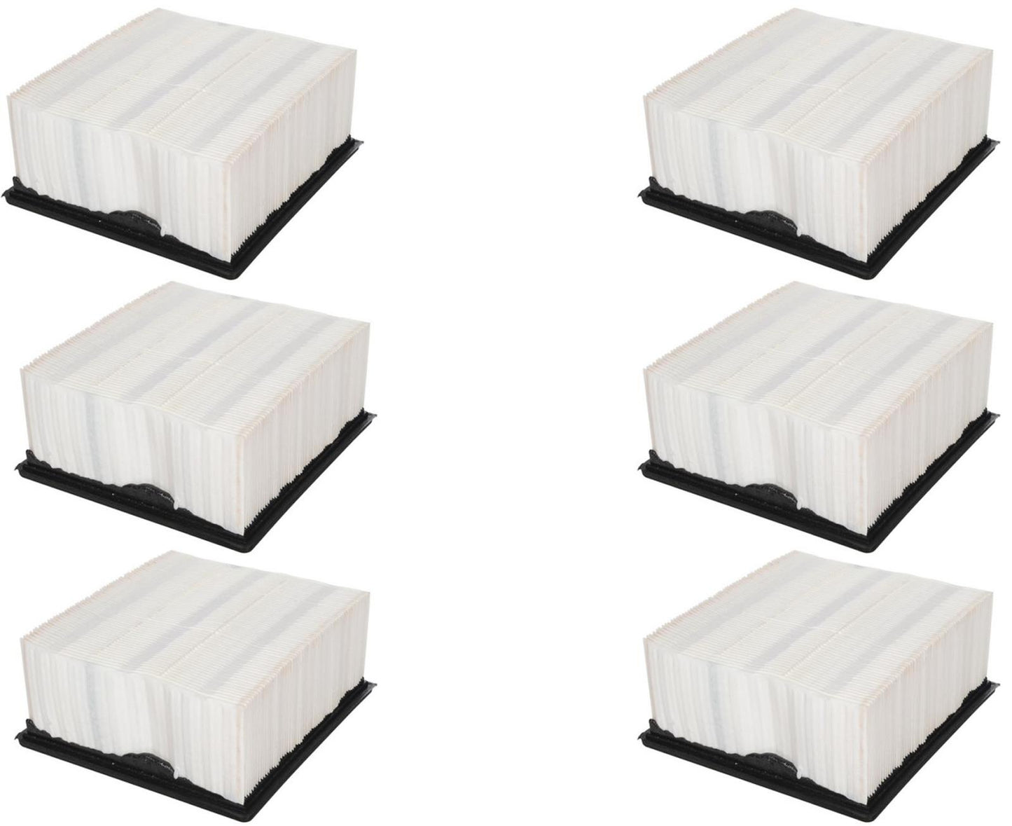 6 Pack Engine Air Filter For RAM 2500 3500 6.4L 2021-2023 / 4500 6.4L 2021