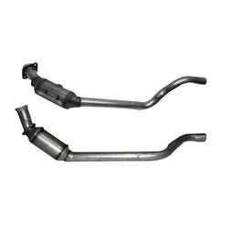 L&R Catalytic Converters with Engine Pipe for Jaguar Type S 4.2L 2006 2007 2008