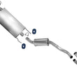 After Date 01/28/98 to 2001 Ford Explorer V8 5.0L Muffler Tail Pipe Resonator