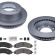 Front Disc Brake Rotors ASD Fleet Duty Pads for GMC Express Van 4500 2021-2024