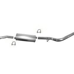 Exhaust System Muffler Tail Pipe For 00-2003 for Dodge Dakota 3.9L Quad Cab 4x4