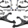 Lower & Upper Control Arms Tie Rods & Links For F-150 21-23 Standard Suspension