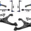 Front Lower Control Arms Tie Rods & Links For F-150 2021-23 Standard Suspension