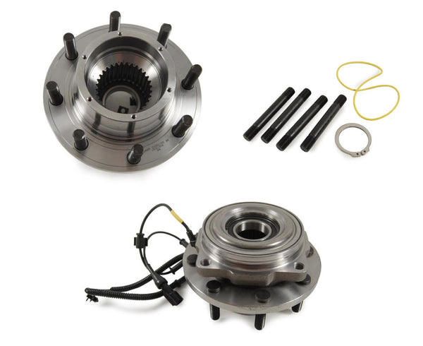 One Front Wheel Bearing Hub Assembly For Ford F250 F350 Super Duty 2005-2010
