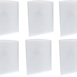 6 Pack Cabin Filter Made In USA For Jeep Wrangler 2018-2023 Gladiator 20-2023