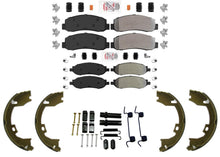 Fleet Performance Disc Brake Pads Parking for Ford F250 Super Duty 05 2006 2007
