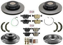 Carbon Performance Disc Brake Rotors & Brake Pads for BMW 330Xi 2006