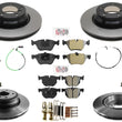 Carbon Performance Disc Brake Rotors & Brake Pads for BMW 330Xi 2006