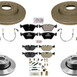 Carbon Performance Disc Brake Rotors & Brake Pads for BMW Z4 06-08 3.0SI