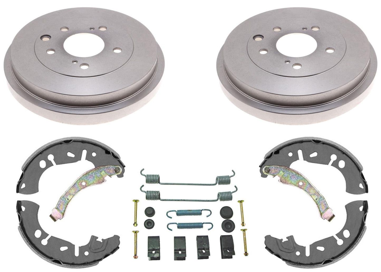 Rear Brake Drums Rear Brake Shoes Hardware for Nissan Sentra 2013-2023
