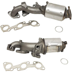 Left & Right Manifold Catalytic Converter For Nissan Xterra 2002 2003 2004 3.3L