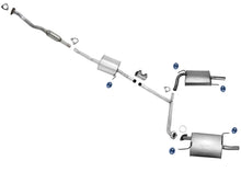 Silenciadores dobles resonadores del sistema de escape para Honda Accord 2Dr Coupe 3.0 2006-2007