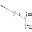 Exhaust System Resonator Dual Mufflers fits 2006-2007 Honda Accord 2Dr Coupe 3.0