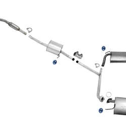 Exhaust System Resonator Dual Mufflers fits 2006-2007 Honda Accord 2Dr Coupe 3.0