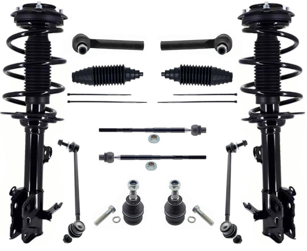 Front Complete Struts Control Arms Tie Rods & Links For Outback 2020-2022