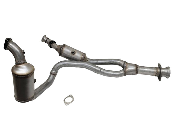 Front Y Pipe Dual Catalytic Converter for Ford Transit 150 250 2015-2019 3.5L