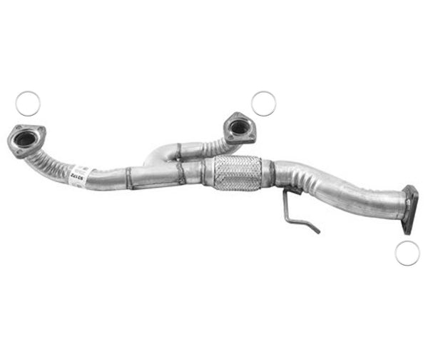 Under Engine Y Flex Pipe For 2009-2014 Acura TL 3.5L 18210-TK4-A01