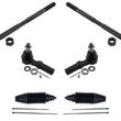 2 Outer Tie Rods 2 Inner Tie Rod End (4Pc) 2002-2005 Dodge Ram 1500 2&4 WD