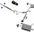 Converter Resonator Rear Dual Muffler Exhaust System For Acura TL 3.5L 09-2014