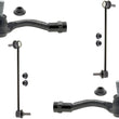 Mevotech Front Outer Tie Rods & Links For Genesis G70 19-21 & Kia Stinger 18-21