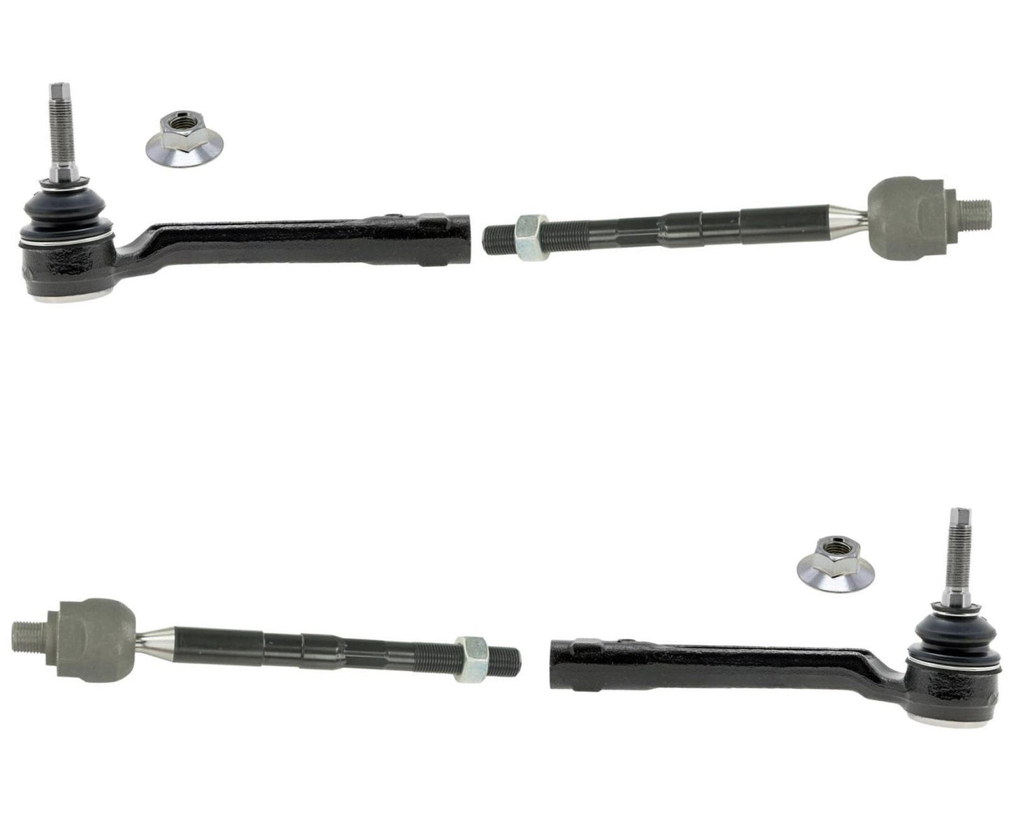 Mevotech Inner & Outer Tie Rods For Hyundai Tucson 2022-2023 Front Wheel Drive