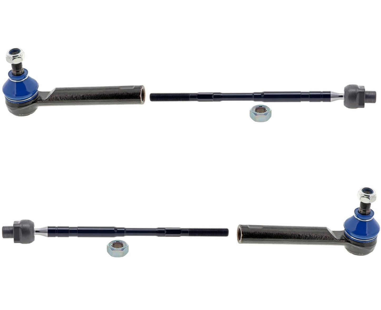 Mevotech Front Inner & Outer Tie Rods For Subaru Forester 2019-2023