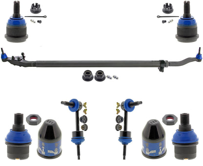 Front Tie Rod Assembly Ball Joints & Links For RAM 2500 2014-2024 4 Wheel Drive