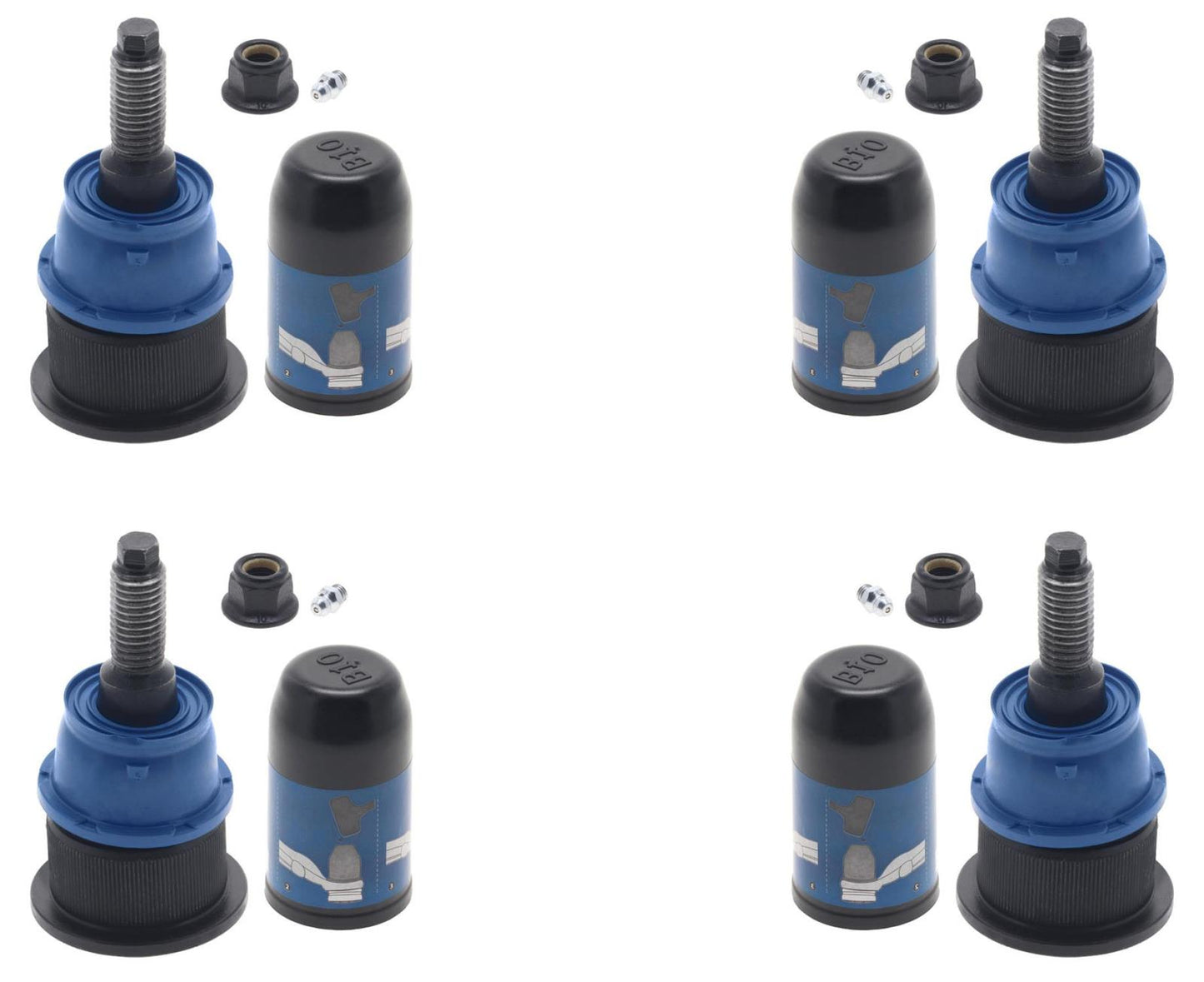 Mevotech Rear Left & Right Lower Ball Joints Assembly For Ford Ecosport 18-2022