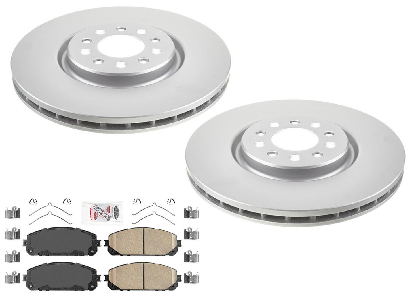 Frt Performance Coated Disc Brake Rotors for Jeep Trailhawk 14-23 3.2L V6 330MM