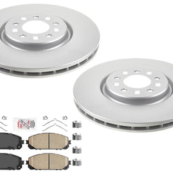 Frt Performance Coated Disc Brake Rotors for Jeep Trailhawk 14-23 3.2L V6 330MM