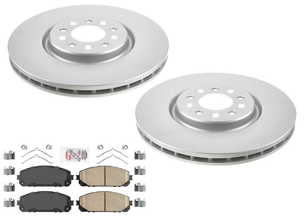 Frt Performance Coated Disc Brake Rotors for Jeep Trailhawk 14-23 3.2L V6 330MM