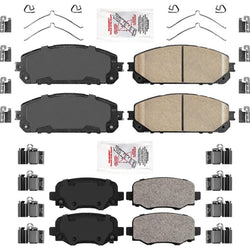 AME Improved Disc Brake Pads & Hardware for Jeep Trailhawk 14-23 3.2L V6 330MM