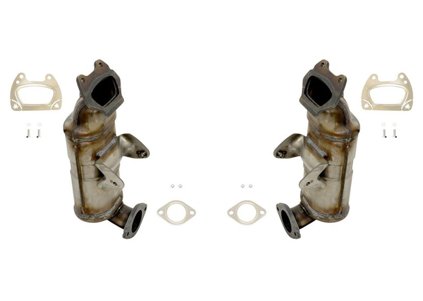 Frt & Rr Catalytic Converters for Ram Promaster Van 2014 2015 2016 2018 2021 3.6