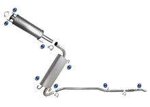 Resonator Muffler Tail Pipe Exhaust System for Ram Promaster 2500 14-18 3.6L