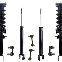 Front Struts Rear Shocks & Links For Infiniti M35 2006-2010 Rear Wheel Drive