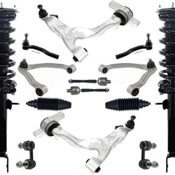 Front Struts Control Arms Tie Rods & Links For M45 M35 2006-10 Rear Wheel Drive