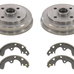 Fits For 1996-1998 Toyota Tercel 2 Brake Drums & Brake Shoes Without ABS