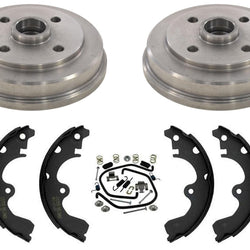 Fits Toyota Tercel 1996-1998 Brake Drums Brake Shoes & Brake Springs No ABS