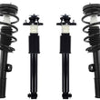 Front Complete Struts Assembly & Rear Complete Shocks For BMW X5 2000-2006