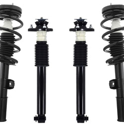 Front Complete Struts Assembly & Rear Complete Shocks For BMW X5 2000-2006