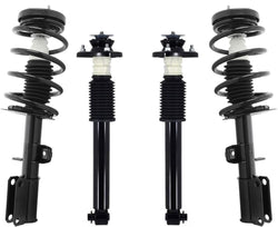 Front Complete Struts Rear Complete Shocks & Sway Bar Links For BMW X5 00-2006