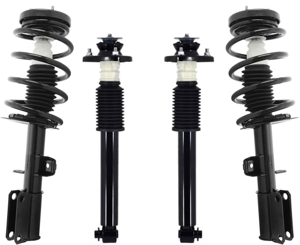 Front Complete Struts Assembly & Rear Complete Shocks For BMW X5 2000-2006