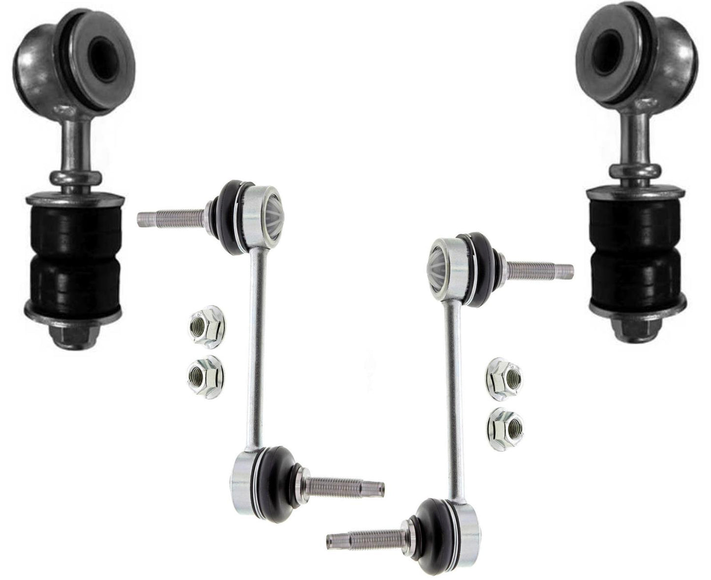 Front & Rear Sway Bar Links For Ram Promaster 1500 2500 3500 2014-2021