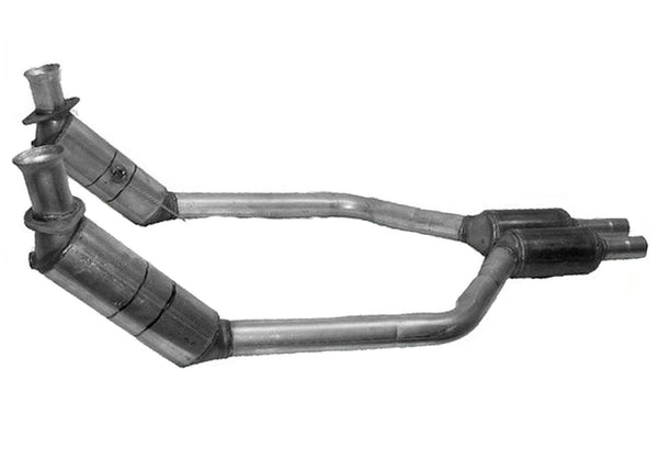 LS Thunderbird 3.9L Engine Y Pipe 4 High Efficiency Catalytic Converter New 2PC