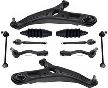 Front Lower Control Arms Ball Joints Tie Rods & Links For Kia Soul 2012-2013