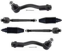 Front Left & Right Inner and Outer Tie Rods For Kia Soul 2012-2013
