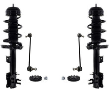 Front Complete Struts Assembly & Sway Bar Links For Fiat 500 Pop 2012-2016