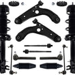 Front Complete Struts Control Arms Tie Rods & Links For Fiat 500 Pop 2012-2016